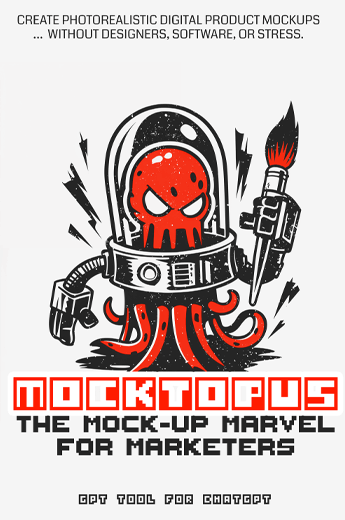 Create awesome mockups in minutes with Mocktopus GPT Create awesome mockups in minutes with Mocktopus GPT