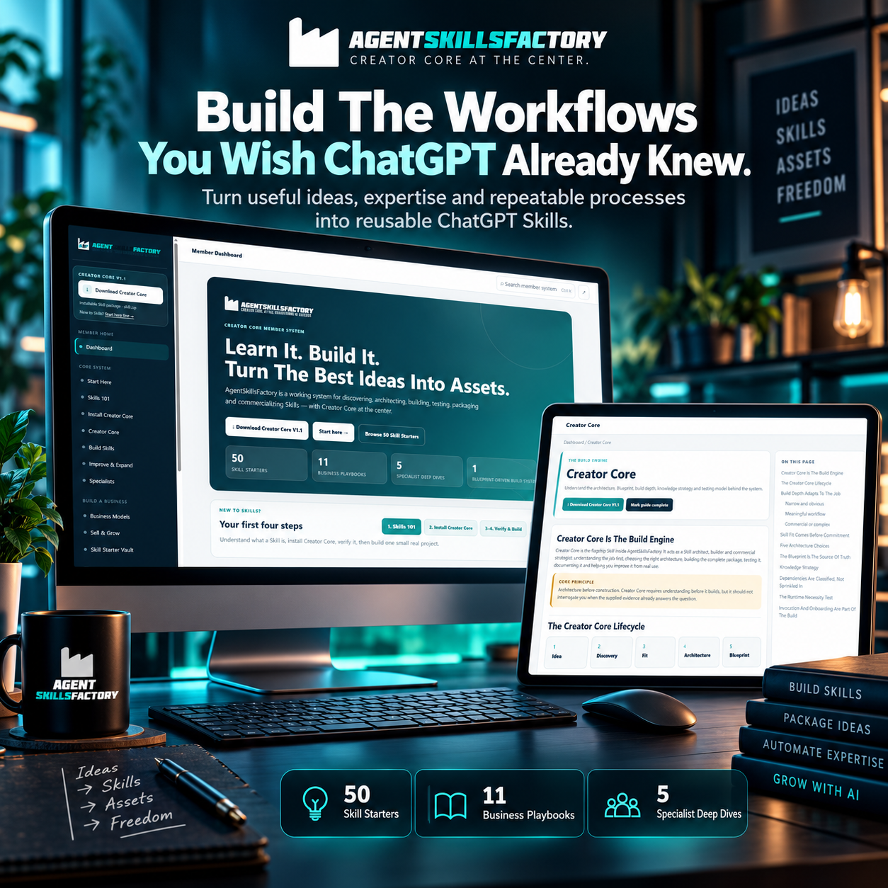 Agent Skills Factory - Skill Builder for ChatGPT